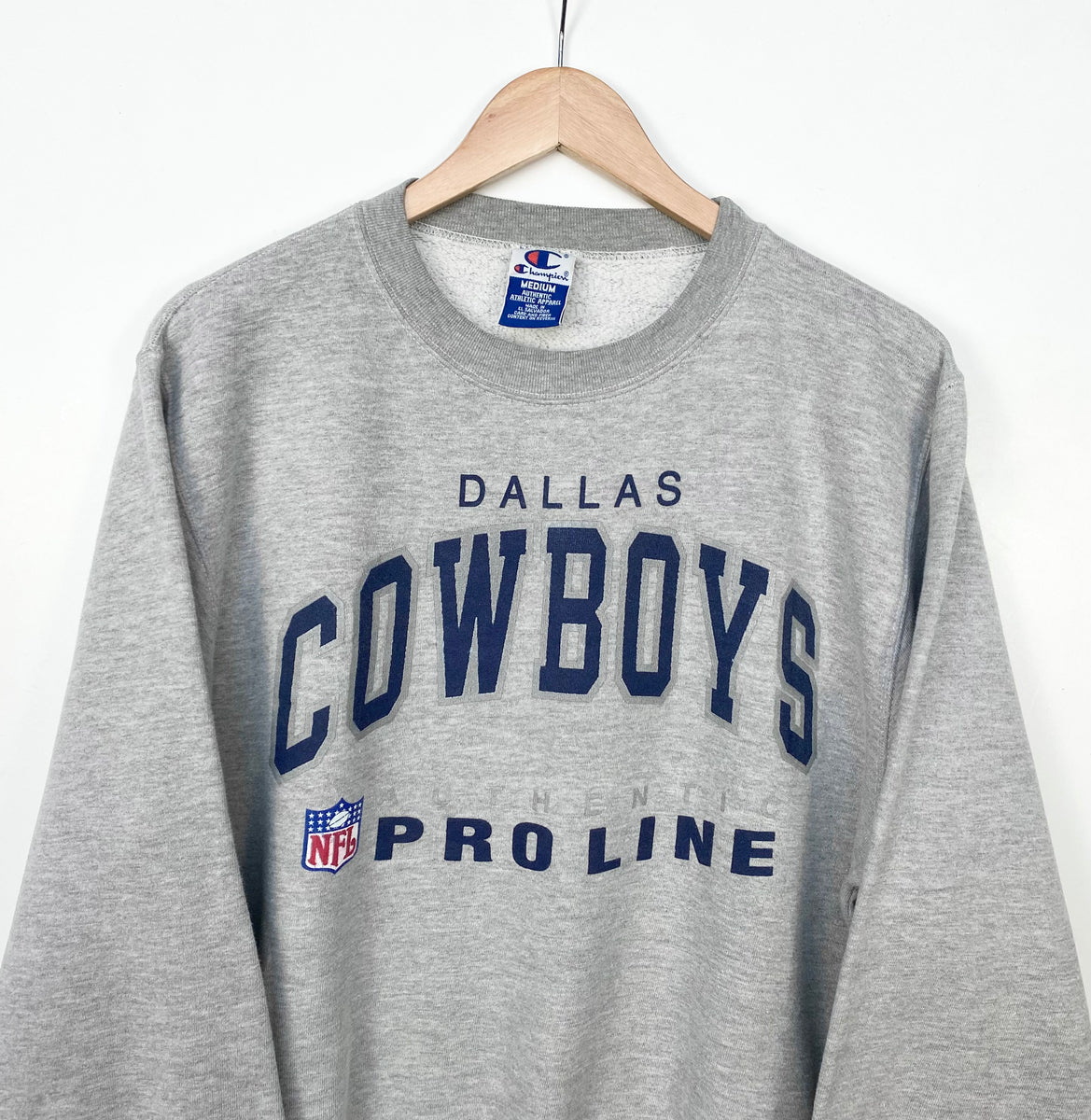 Vintage Champion Dallas Cowboys pro line NFL fashion crewneck