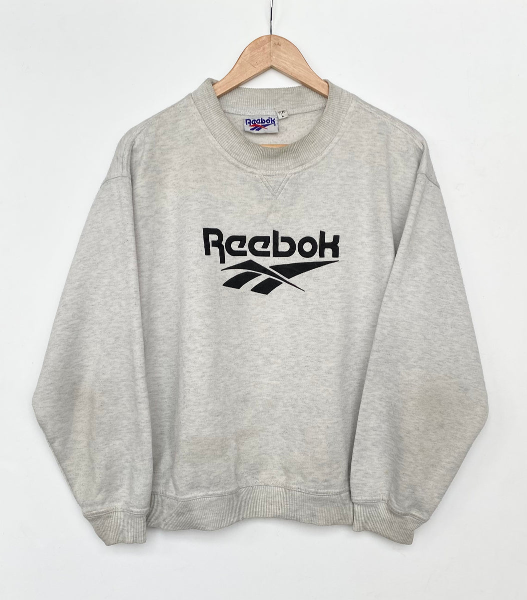 Women s 90s Reebok Sweatshirt L Red Cactus Vintage