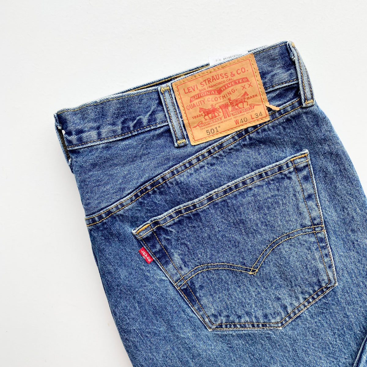 Levis 501 deals w40 l34