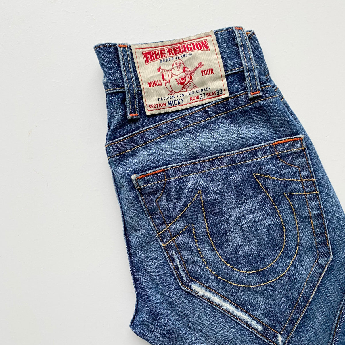 True Religion Jean W28 L33 – Red Cactus Vintage