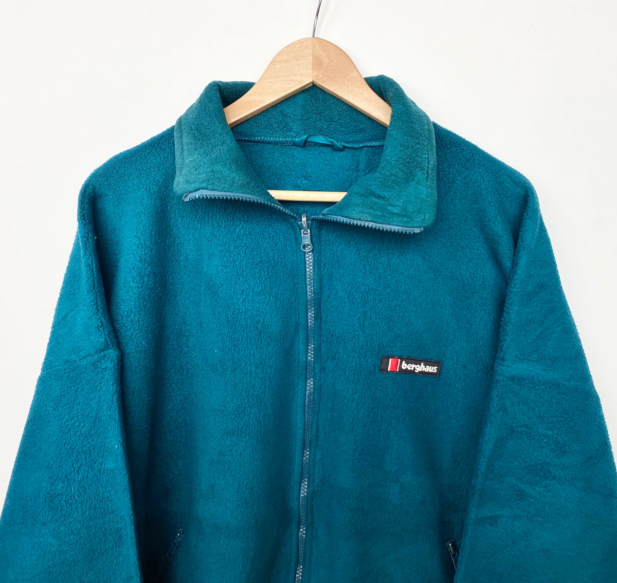 90s Berghaus Polartec Fleece L Red Cactus Vintage