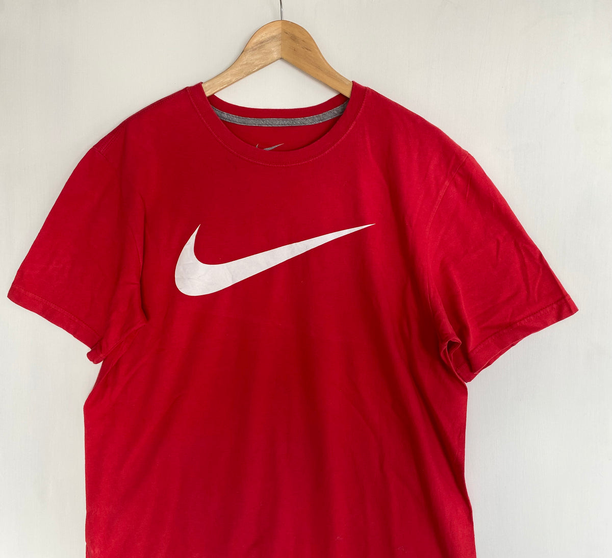 red nike undershirt