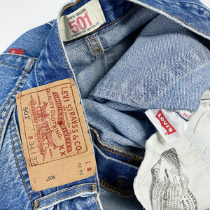 Distressed Levi’s 501 W34 L30