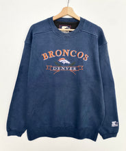 Load image into Gallery viewer, 90s Starter NFL Denver Broncos Sweatshirt (M)