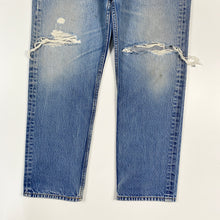 Load image into Gallery viewer, Distressed Levi’s 501 W34 L30