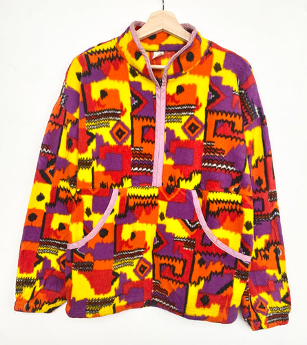 90s Abstract Fleece (M)