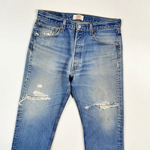 Distressed Levi’s 501 W34 L30