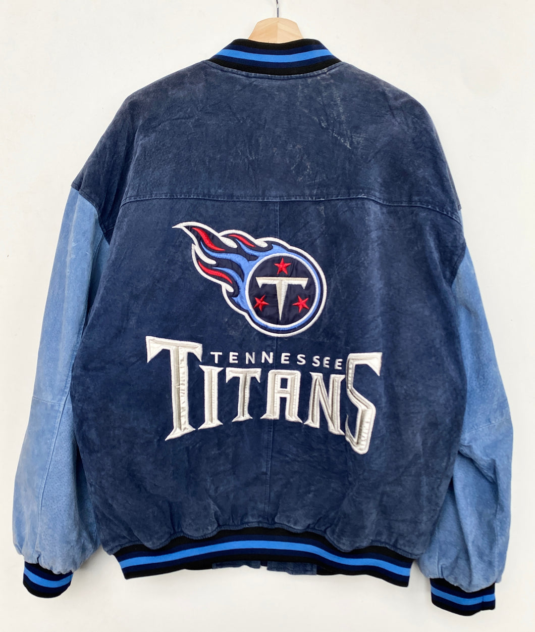 NFL Tennessee Titans Leather Jacket (L)