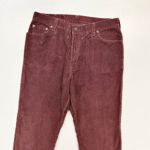 90s Levi’s 550 Corduroy Trousers W34 L28