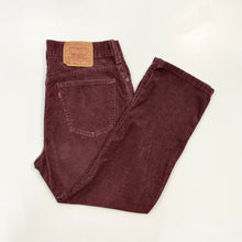 Load image into Gallery viewer, 90s Levi’s 550 Corduroy Trousers W34 L28