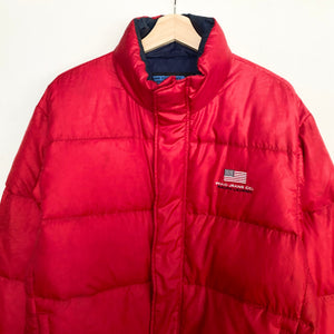 90s Ralph Lauren Puffa Coat (M)