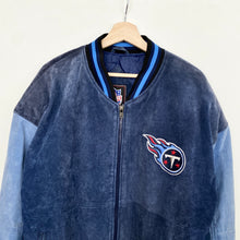 Load image into Gallery viewer, NFL Tennessee Titans Leather Jacket (L)