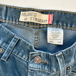 Levi’s 559 Cords W33 L28