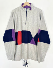 Load image into Gallery viewer, 90s Abstract Fleece (L)