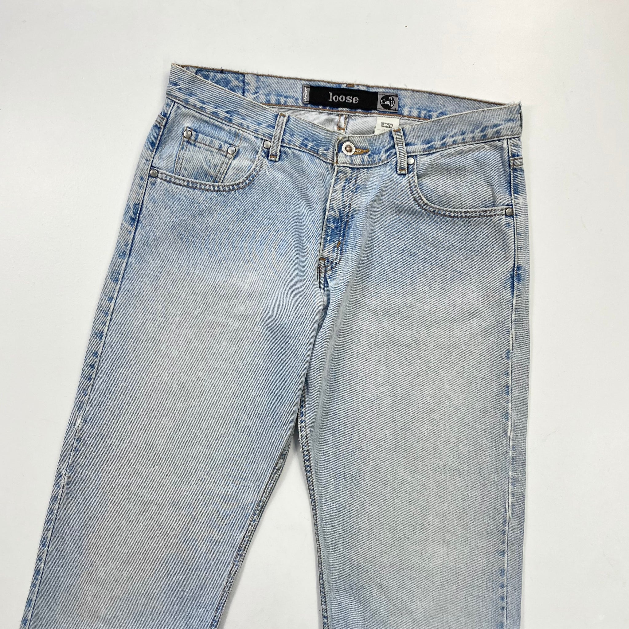 90s Silver Tab Levi's W34 L34 – Red Cactus Vintage