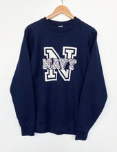 Load image into Gallery viewer, 90s Navy Sweatshirt (L)