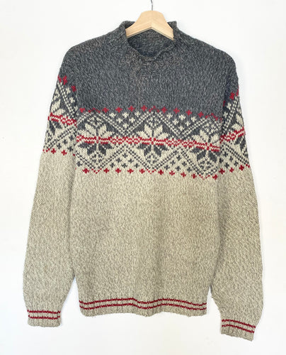 90s Grandad Jumper (M)