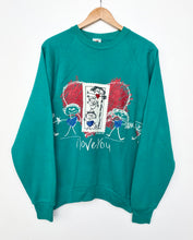 Load image into Gallery viewer, 90s I Love You Sweatshirt (L)