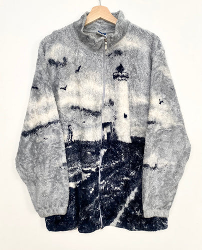 90s Abstract Fleece (M)