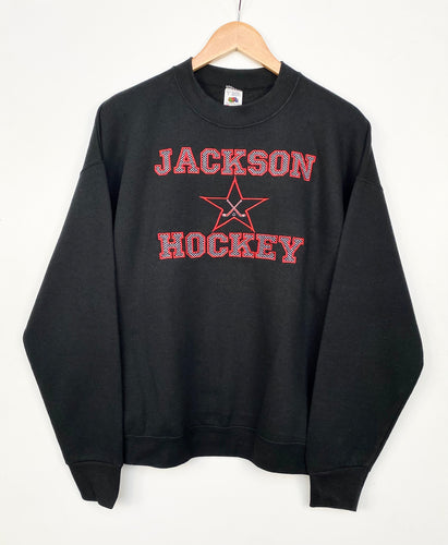 90s Jackson Hockey Sweatshirt (L)