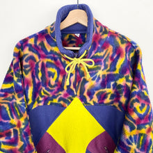 Load image into Gallery viewer, 90s Abstract Fleece (S)