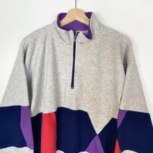 Load image into Gallery viewer, 90s Abstract Fleece (L)