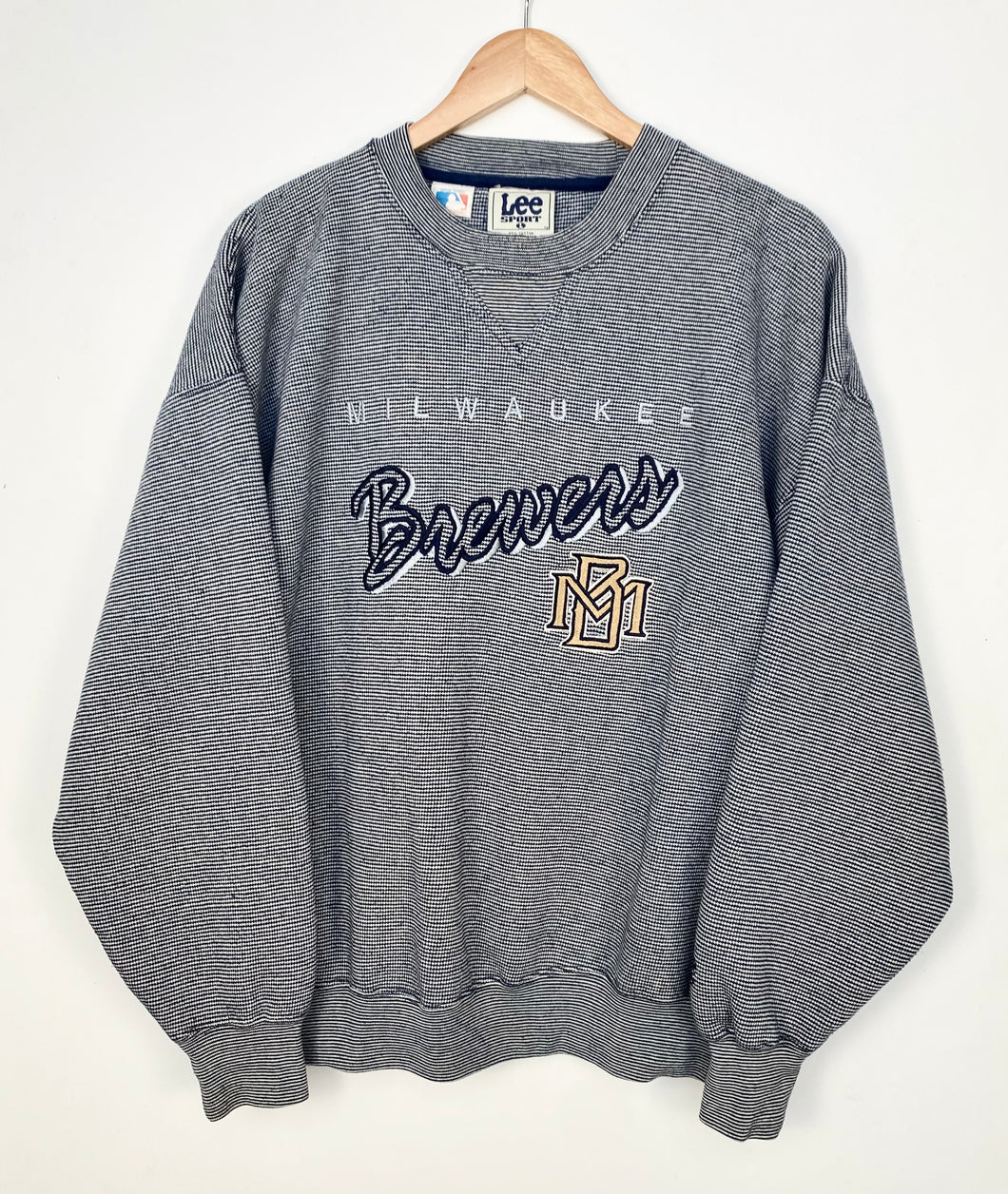 90s Lee MLB Milwuakee Brewers Sweatshirt (L)