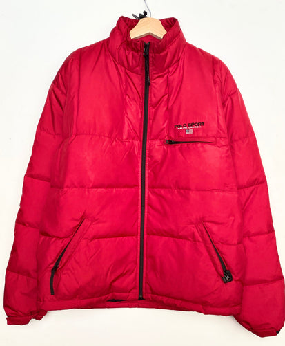 90s Polo Sport Ralph Lauren Puffa Coat (L)