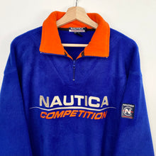 Load image into Gallery viewer, 90s Nautica 1/4 Zip Fleece (M)