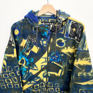 90s Abstract Fleece (L)