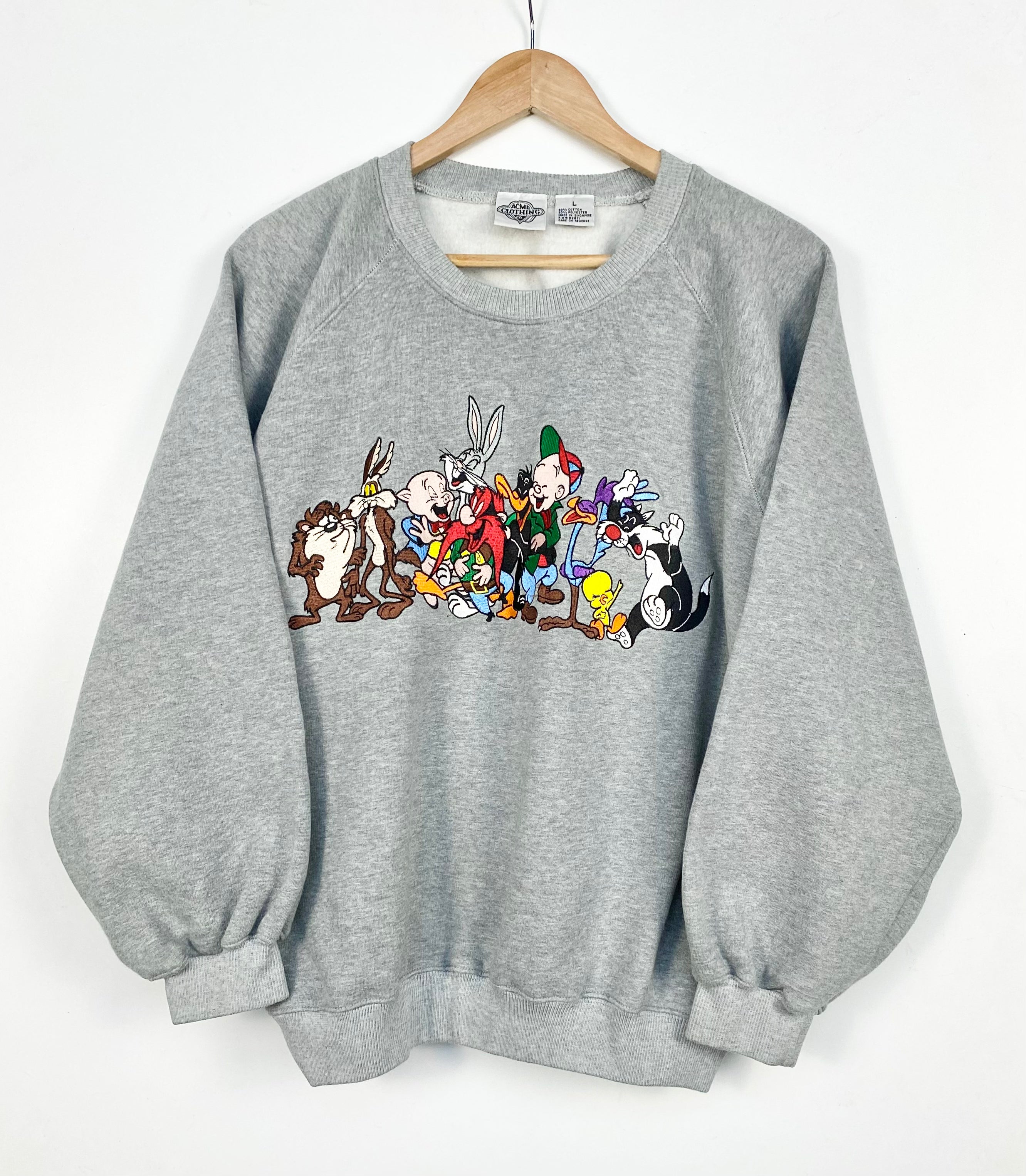 Looney tunes cheap sweatshirt vintage