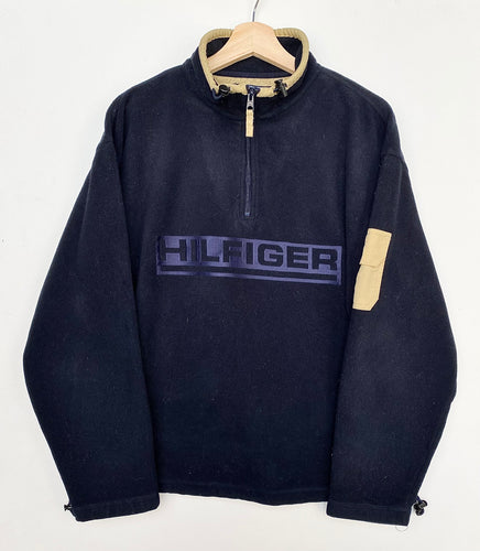 90s Tommy Hilfiger 1/4 Zip Fleece (L