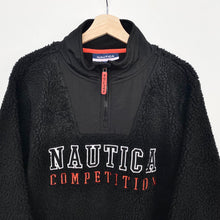 Load image into Gallery viewer, Nautica 1/4 Zip Sherpa Fleece (L)