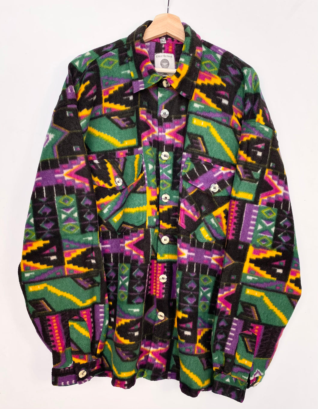 90s Abstract Fleece (XL)