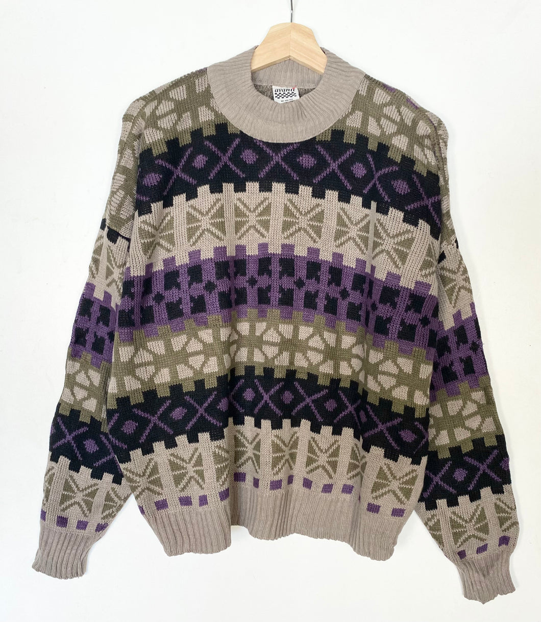 90s Grandad Jumper (M)