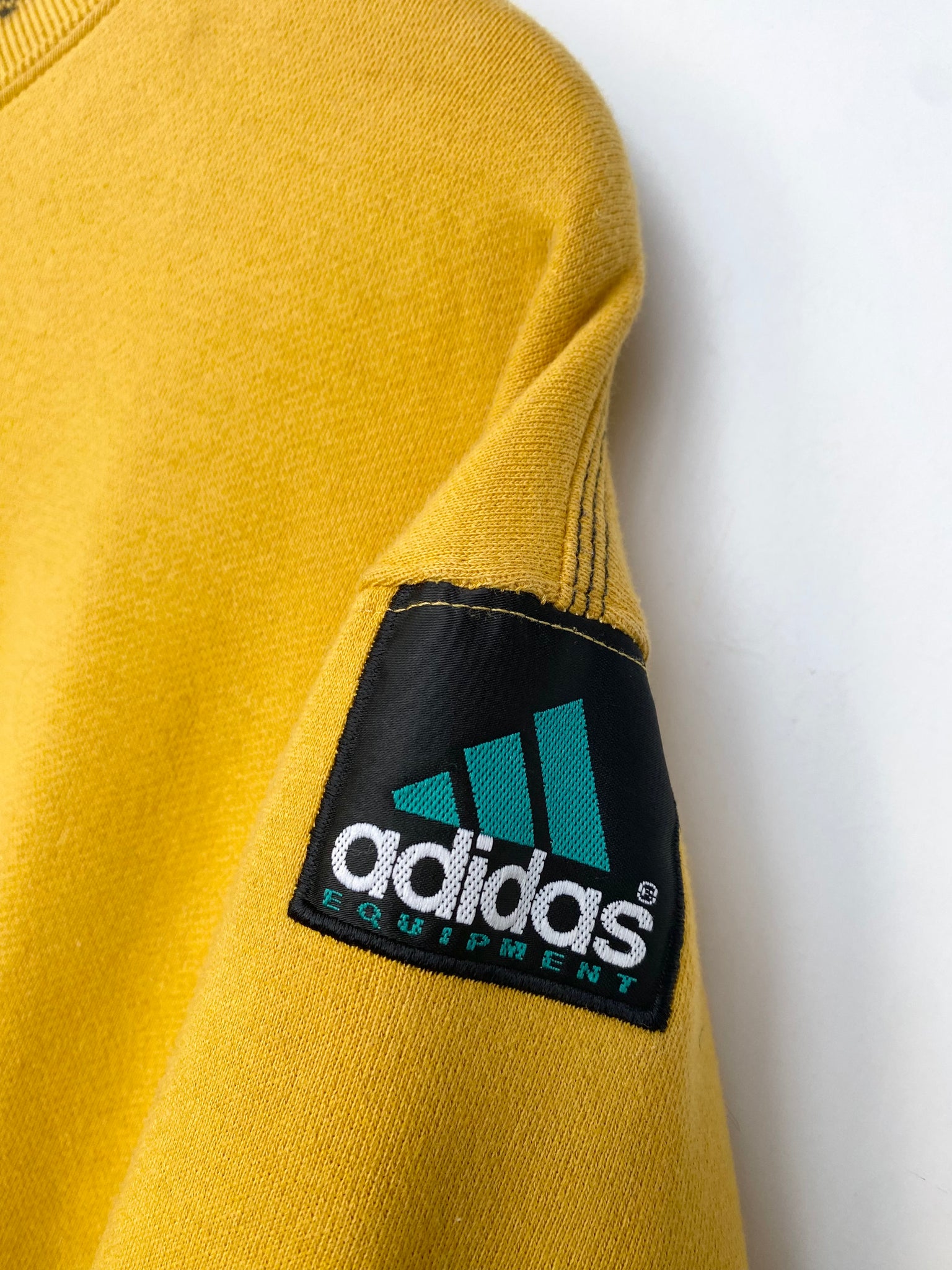 Adidas equipment mustard sweatshirt online