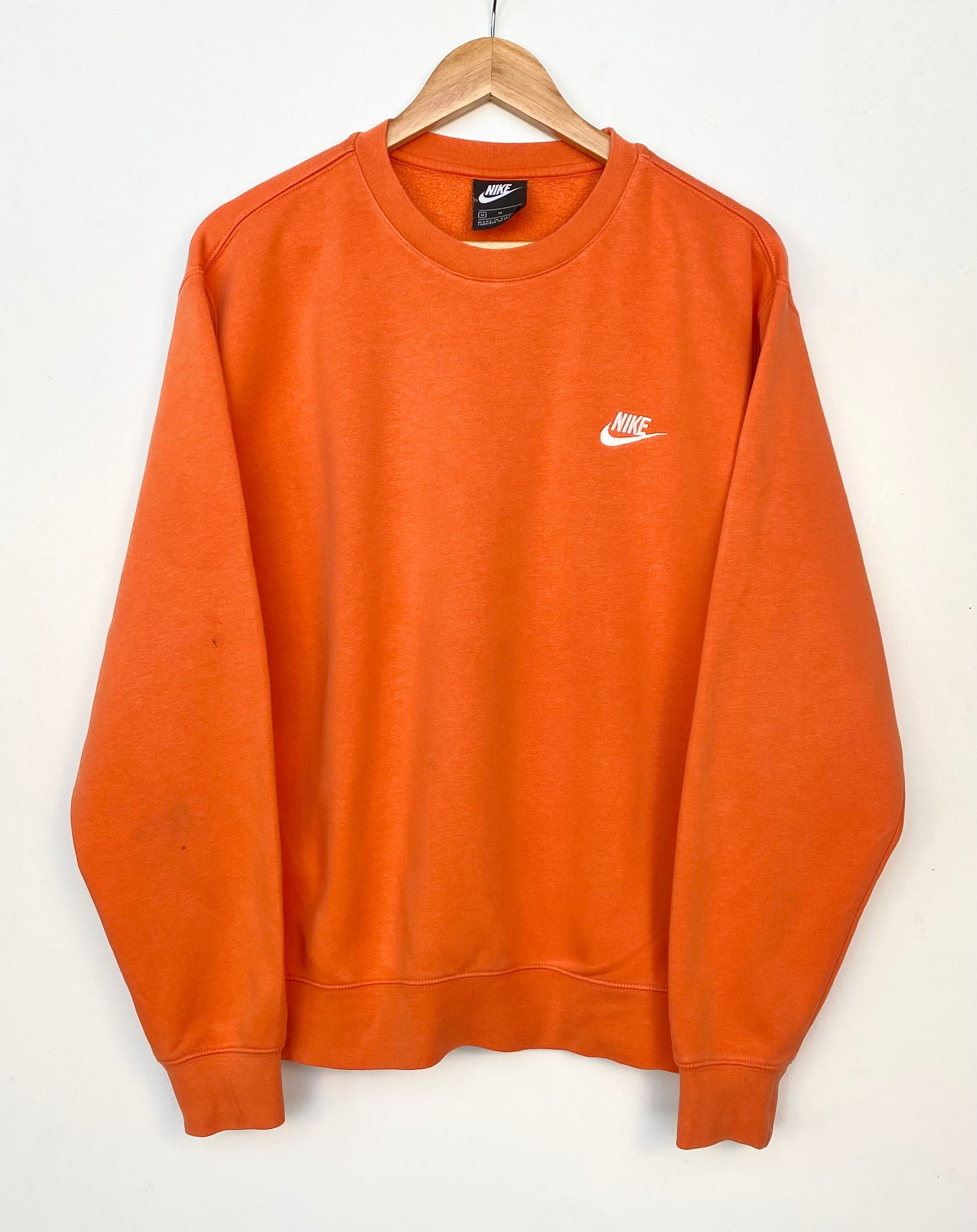 Orange nike pullover on sale