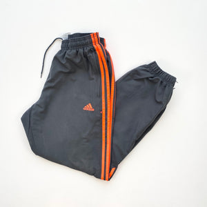 Grey and hot sale orange adidas pants