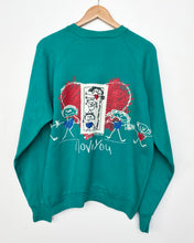 Load image into Gallery viewer, 90s I Love You Sweatshirt (L)