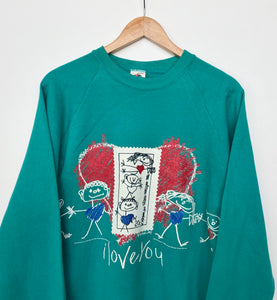 90s I Love You Sweatshirt (L)