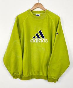 VINTAGE MUSTARD YELLOW ADIDAS CREWNECK 2024