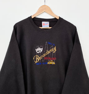 90s Times Square Broadway NY Sweatshirt (L)