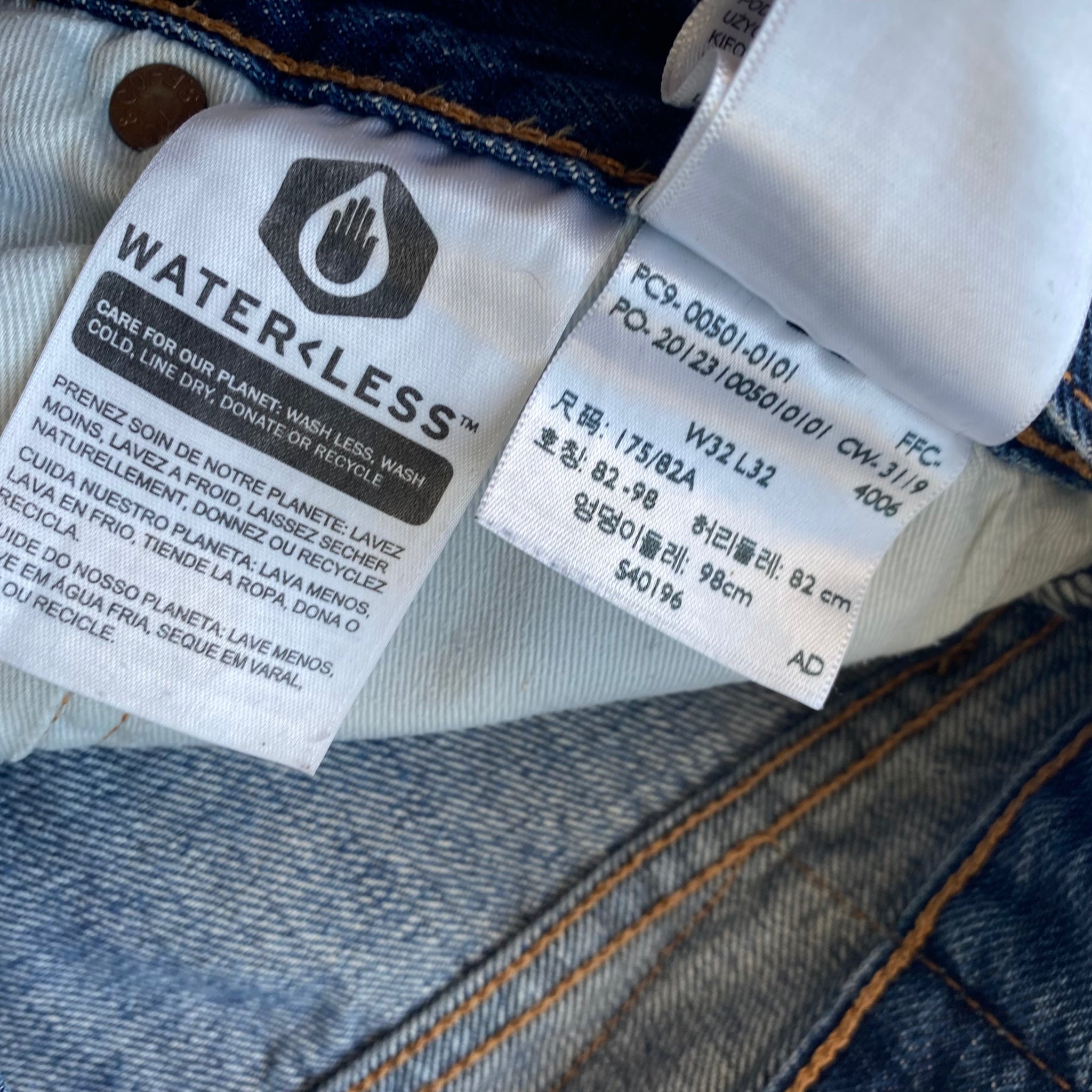 Levis 501 w32 clearance l32