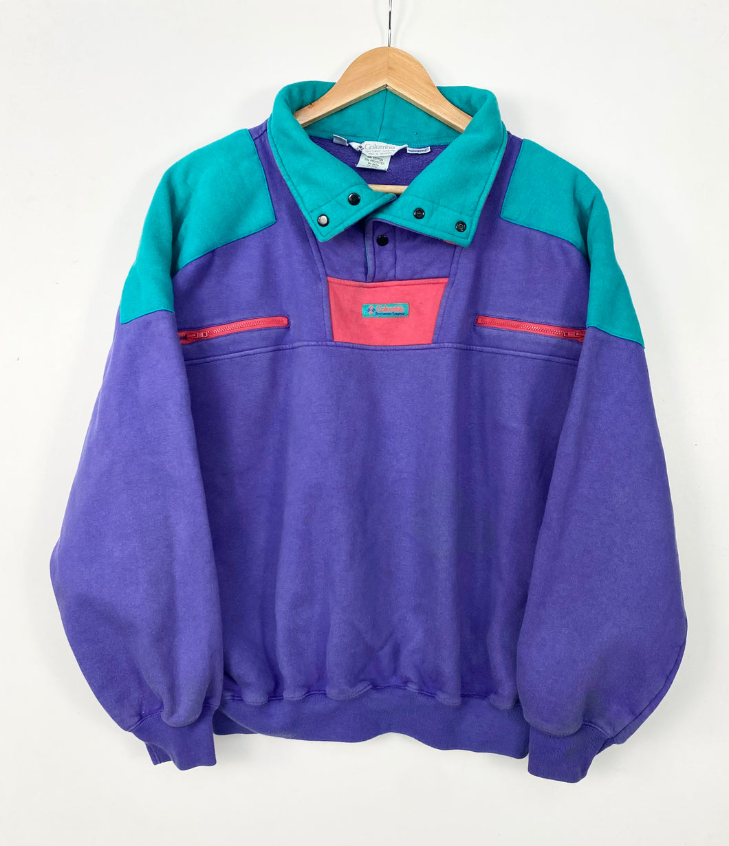 90s Columbia 1/4 Zip (L)