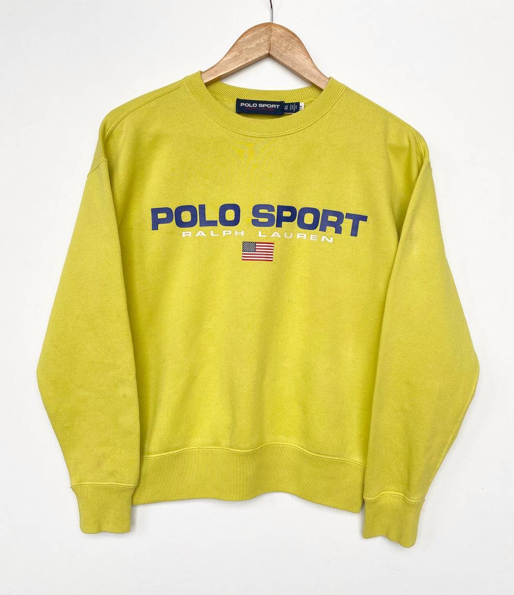 Ralph Lauren Polo Sport Sweatshirt XS Red Cactus Vintage