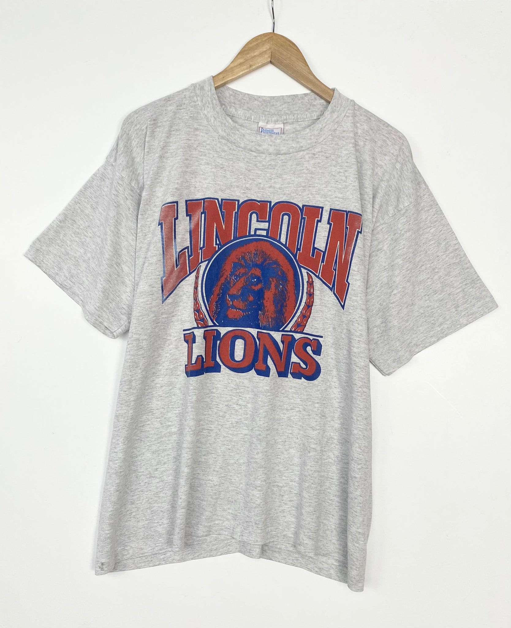 VINTAGE COLLEGIATE TEE - RED