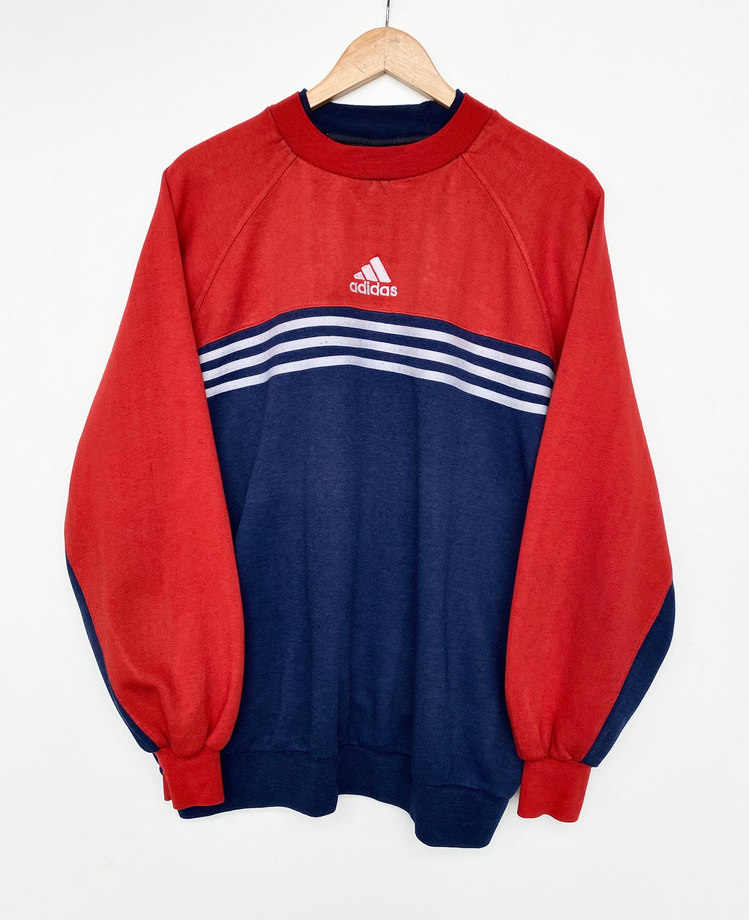 90s Adidas Sweatshirt L Red Cactus Vintage