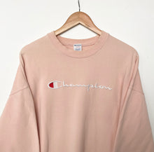 Load image into Gallery viewer, Champion spell-out sweatshirt (L)