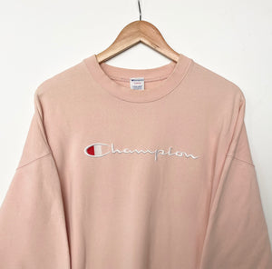 Champion spell-out sweatshirt (L)