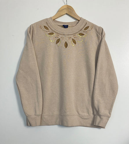 Embroidered sweatshirt (L)